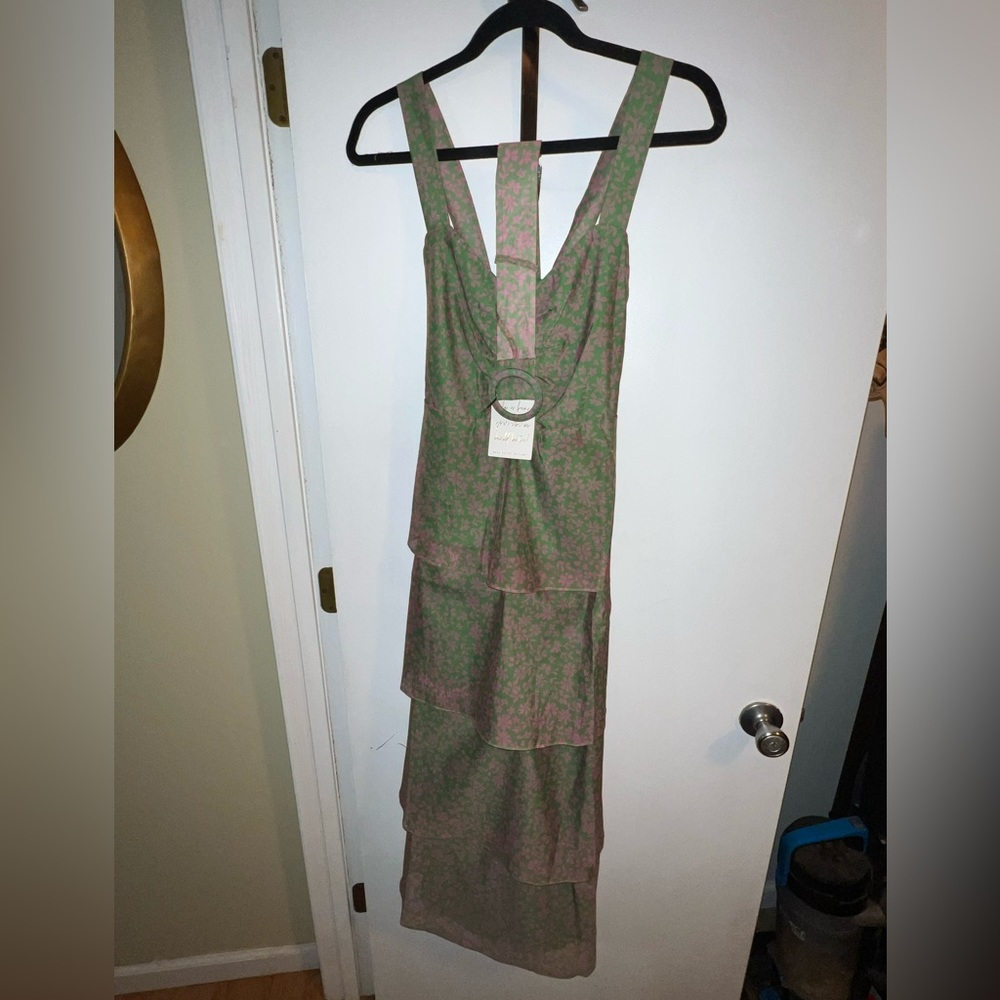 Show Me Your Mumu Cosmopolitan Midi dress - Watermelon floral - Picture 3 of 4